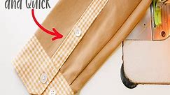 Sewing Trick - How To Sew Shirt Sleeve Placket Easily And Quick