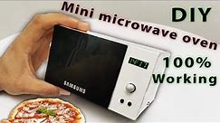 DIY amazing miniature microwave! Working like real oven! 100%