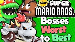 Ranking Every Boss in New Super Mario Bros