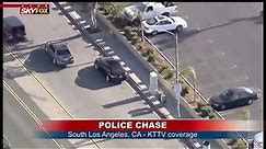 FULL CHASE COVERAGE: 3-hour police chase through LA and Orange counties
