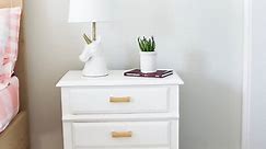 From Shabby Chic to Chic | Modern Nightstand Makeover!