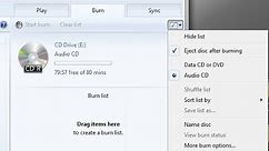 Windows Media Burn CD Fix [Audio Playback!] - Windows 7 System and up