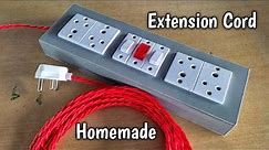 Making High Quality Extensioncord using pvc Pipe || #extension
