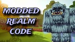*NEW* BEST MODDED REALM CODE FOR MINECRAFT BEDROCK EDITION!