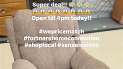 SATURDAY SPECIAL!! 🎉🎉🎉Catnapper Recliner!!Super deal!! 💵💵💵😱😱😱😱😱😱😱😱Open till 4pm today!!#wepricematch #fortnershomeconnection #shoplocal #senseisaidso | Fortner’s Home Connection