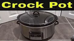 How To Use A Crock Pot Slow Cooker-Full Tutorial