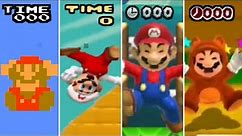 Evolution of Mario Dying by TIME UP (1985-2022)