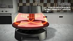 K-Grill Smokeless Indoor Infrared BBQ Grill