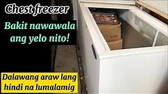 How to troubleshoot | Chest type freezer leak repair | half ice | not freezing