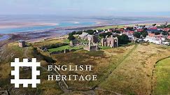 Postcard from Lindisfarne Priory, Northumberland | England Drone Footage
