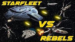 Rebels VS Starfleet (Star Wars VS Star Trek) Who Would Win?
