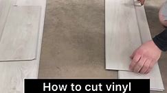 Installing your luxury vinyl planking? Heres an easy solution to cutting around corners! #fyp #home #remodel #lvp #flooringinstaller