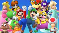 Super Mario Online - All Characters