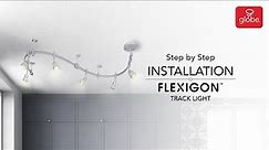Globe Flexible Track Light Kit Installation