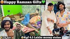😨4.5 Lakhs money was stolen💔|🥰Happy Ramzan gifts from 🫅TTF bhai🔥| TTF |