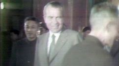 Nixon makes historic visit to China, 1972