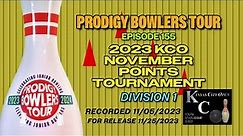 PRODIGY BOWLERS TOUR -- 2023 KCO November Points Tournament Division 1