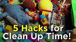 Blossom - 5 hacks for clean up time!