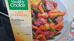 Healthy Choice, Cafe Steamers:  Beef Merlot