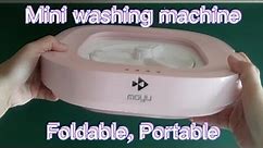 Moyu Mini Foldable Washing Machine with dryer / LAZADA / SHOPEE / ALI EXPRESS / AMAZON / How to use
