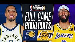 PACERS vs LAKERS | NBA IN-SEASON TOURNAMENT CHAMPIONSHIP 🏆 | FULL GAME HIGHLIGHTS | December 9, 2023