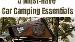 5 Must-Have Car Camping Essentials #carcamping #campinglife #outdoors #familycamping #campingvibes #outdoorlife #outdoorgear #campinggear Photo by Blake Carpenter on Unsplash | Trekology