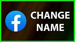 How to Change your Name on Facebook (PC) | 2023 *UPDATED*