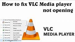 How to fix VLC Media player not opening or not responding. NEW UPDATE TRICK !!