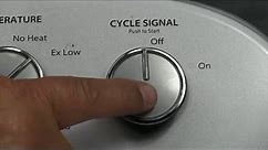 Whirlpool Dryer Won't Start - The Push To Start Switch