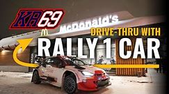 McDonalds's Drive Thru With WRC Winning Car | KR69 Vlog