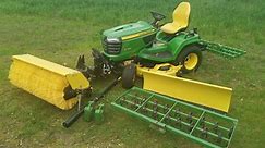 John Deere X750 Traktor / Garden Tractor