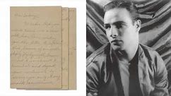 Marlon Brando heartfelt break-up letter to French girlfriend is up for auction
