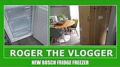 Roger The Vlogger Part 2 - New Bosch Fridge Freezer Installed