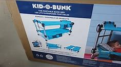 Kid O Bunk unboxing and assembly