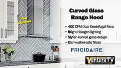 Frigidaire 36" glass canopy wall-mounted hood for only $699