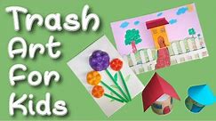 Art for kids: How to create Art from Trash.. DIY Recycled Plastic Bottle Crafts | Juice Box Craft