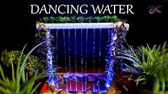 [DIY] How to make Dancing waterfall fountain at home (with PVC and LED Modulator)