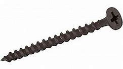 Drywall Screw for Wood #6 x 2" Coarse Thread Sharp Point Drive #2 Phillips Bugle Head, Black, Ideal Screw for Drywall Sheetrock, Wood and More, 2 Inch, 50 Pack Gatascrews