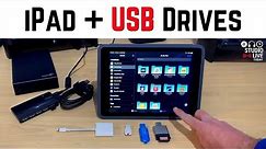 How to use USB drives with an iPad/iPhone
