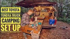 THE BEST TRUCK CAMPING SET UP | Blue Ridge Mountain Camp in the Clouds
