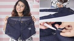 DIY: How To Properly Cut Your Jeans Into Shorts