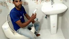 commode toilet use karne ka tarika/how to basic use toilet