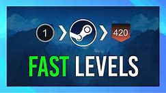 FASTEST Steam Level Guide | Quickest Steam Levelling Methods