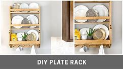 DIY Plate Rack