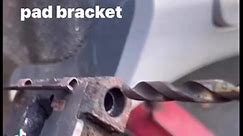 How to refurbish your calipers pad bracket how to prep for the slide pins. #ppf #electriccars #Built #steeringwheel #wisefab #lowbed #brakes #restorationprojects #restore | My Mobile Mechanic / Auto Repair & Brake Replacement.