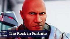 Dwayne "The Rock" Johnson Is Now Playable In Fortnite | Know Your Meme