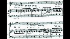 HANDEL " Scherza Infida " ARIODANTE (piano accompaniment with score and vocal variations) variazioni