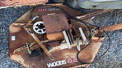 The Woods 42C-6 Mower for the 51 Farmall Cub tractor