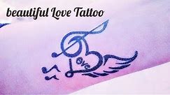 How to make a Beautiful Love Tattoo by Tattoo by KK