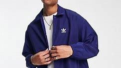 adidas Originals coach jacket in navy | ASOS